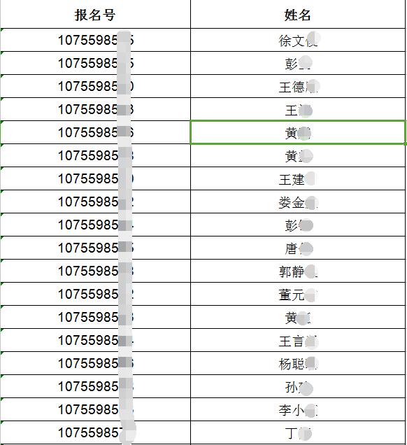 新疆大学2020年博士研究生统考考生名单公示