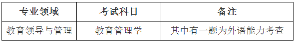 北京师范大学2022年教育博士专业学位研究生教育领导与管理专业领域“申请-考核”制实施办法、专业目录