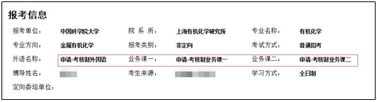 中科院上海有机化学研究所2022年秋季入学博士研究生招生网上报名公告