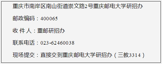 重庆邮电大学2022年博士研究生普通招生考试拟录取名单公示及相关通知